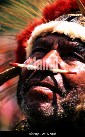 Mt Hagen - Eastern Highlands - Papua Neuguinea - melanesien - HERR Stockfoto