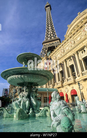 Paris Paris Hotel und Casino, Paris Paris Hotel and Casino, Las Vegas Boulevard, Las Vegas, Nevada, USA Stockfoto