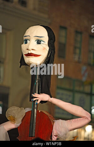 Halloween Parade, 5th Avenue, New York Stockfoto
