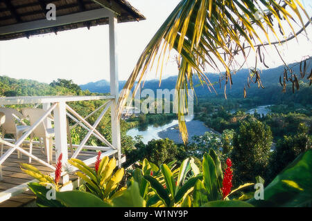 Hotel Vista Rio Grande, B. Port Antonio, Jamaika Portland, Karibik Stockfoto