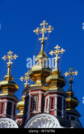 Neue Jungfrau nonnenkloster, Moskau, Russland Stockfoto