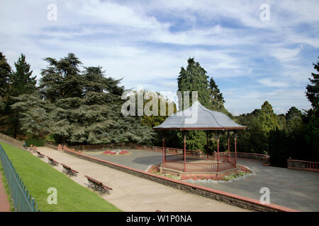 Der Belle Vue Park, Newport, South Wales, ist ein großer viktorianischer Park im Cadw/ICOMOS Register of Parks and Gardens of Special Historic Interest in Wales Stockfoto