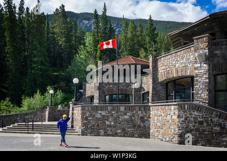 Höhle und Basin National Historic Site Banff Alberta Kanada Stockfoto