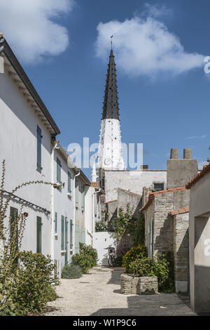 Ars-en-Re, Saint-Martin-de Re, Ile de Re, Nouvelle-Aquitaine, Französisch westcoast, Frankreich Stockfoto