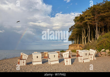 Ostsee Küste bei Heiligendamm, Mecklenburg Vorpommern, Deutschland Stockfoto