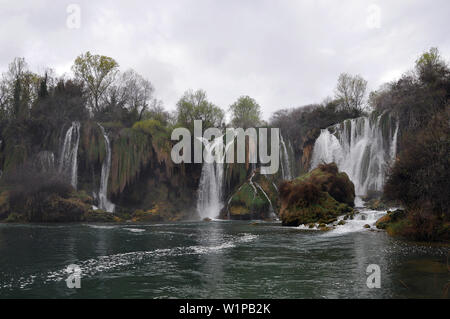 Kravica Wasserfälle, Bosnien und Herzegowina, Bosna i Hercegovina Stockfoto