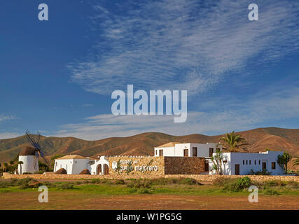 Museum Museo del Queso Majorero und Molino de Antigua in Antigua, Fuerteventura, Kanarische Inseln, Islas Canarias, Atlantik, Spanien, Europa Stockfoto