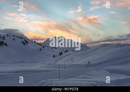 Lammertal am Hochtannberg in Vorarlberg, Österreich Stockfoto