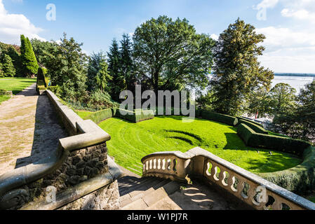 Europa Deutschland Hamburg Romischer Garten Stockfoto Bild