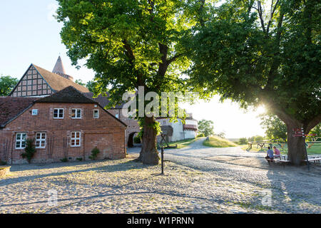 Burg Stargard, Mecklenburgische Seenplatte, Mecklenburger Seenplatte, Mecklenburg-Vorpommern, Deutschland, Europa Stockfoto