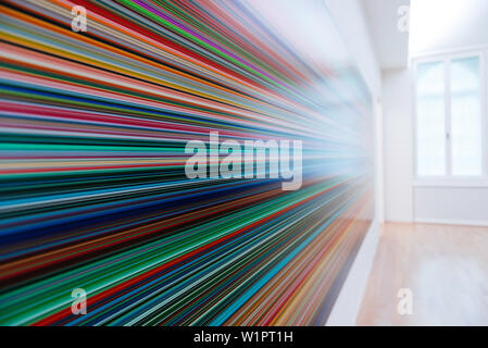 Gerhard Richter, Strip, 2012, Sammlung KICo, Lenbachhaus, München Stockfoto