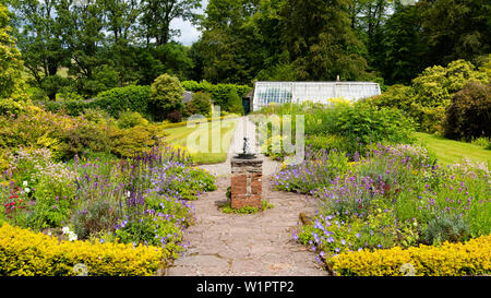 NTS Geilston Garten in Cardross, Argyll und Bute, Schottland, Großbritannien Stockfoto