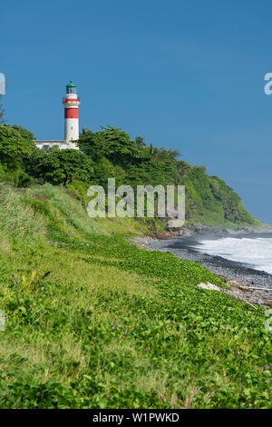 Phare de Bel Air, Leuchtturm, La Réunion, Frankreich Stockfoto