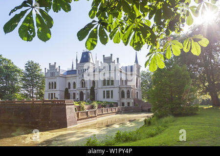Schloss Evenburg in Leer, Ostfriesland, Friesland, Niedersachsen, Norddeutschland, Deutschland, Europa Stockfoto