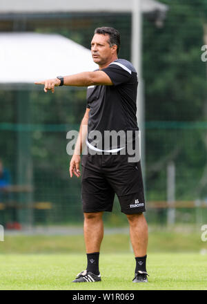 Trainer Alois Schwartz (KSC). GES/fussball/2. Bundesliga: Trainingslager des Karlsruher Sport Club in Waidring, 03.07.2019 Fußball: 2. Liga: Trainingslager Karlsruher SC, Waidring, Österreich, Juli 3, 2019 | Verwendung weltweit Stockfoto