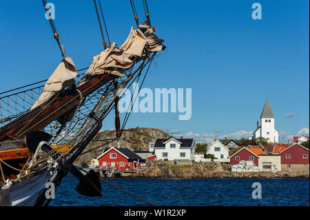 Skärhamn, Hafen, Insel Tjörn Bohuslän, Schweden Stockfoto