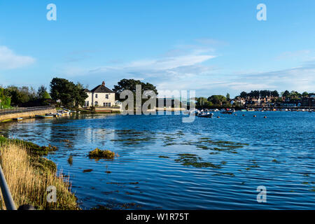 Lymington River Website von besonderem wissenschaftlichen Interesse (SSSI) Lymington, Hampshire, England Stockfoto