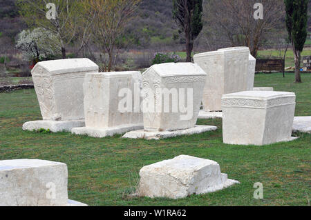 Radimlja Nekropole, Bosnien und Herzegowina, Bosna i Hercegovina Stockfoto