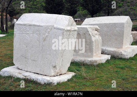 Radimlja Nekropole, Bosnien und Herzegowina, Bosna i Hercegovina Stockfoto