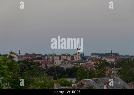 Serbien - Zemun, eine historische Stadt am Ufer der Donau in der Stadt Belgrad Stockfoto
