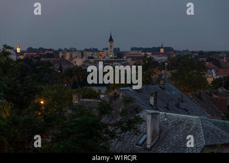 Serbien - Zemun, eine historische Stadt am Ufer der Donau in der Stadt Belgrad Stockfoto