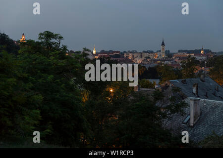 Serbien - Zemun, eine historische Stadt am Ufer der Donau in der Stadt Belgrad Stockfoto