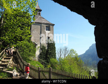 Im Schloss Thierberg in Kufstein, Tirol, Österreich Stockfoto