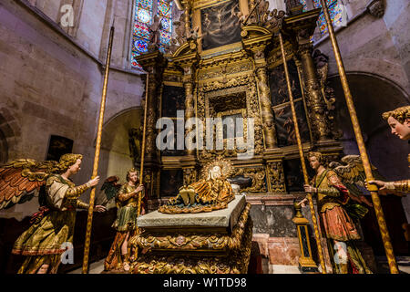 Kapelle der Mare de Déu de la Corona, die Kathedrale La Seu, Palma de Mallorca, Mallorca, Spanien Stockfoto