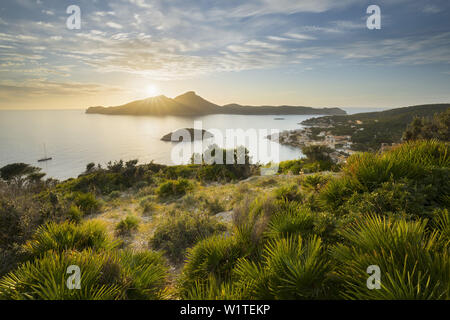 Sant Elm, Mallorca, Balearen, Spanien Stockfoto