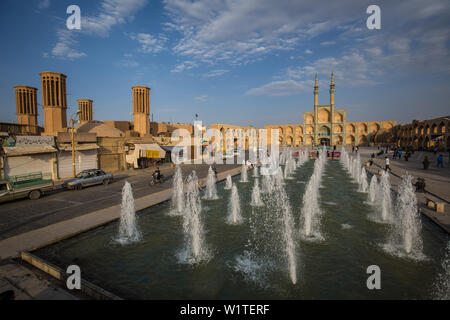 Amir Chakhmaq Komplex in Yazd, Iran, Asien Stockfoto