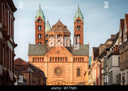 UNESCO-Weltkulturerbe Dom zu Speyer, Speyer, Rheinland-Pfalz, Deutschland Stockfoto