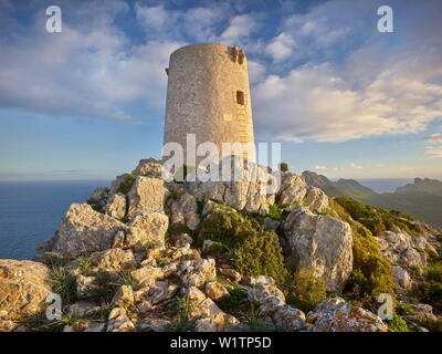 Talaia d'albercutx, Halbinsel Formentor, Mallorca, Balearen, Spanien Stockfoto