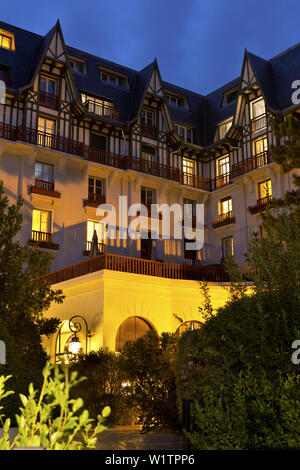 Luxus Hotel "Hermitage", La Baule, Bretagne, Frankreich Stockfoto