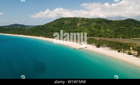 Nacpan Strand, El Nido, Palawan, Philippinen Stockfoto