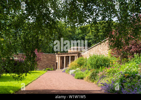 Cala Homes East, Haddington Broschüre Amissfield Walled Garden Stockfoto