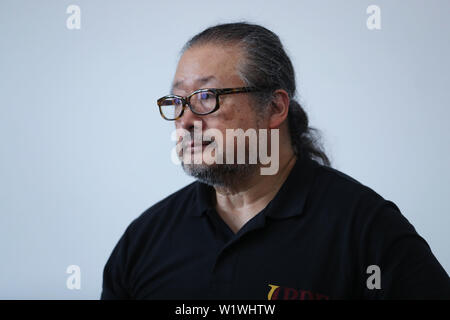 Tokio, Japan. 3. Juli 2019. Susumu Yoshida Para Kraftsport: Training Camp für 2019 Weltmeisterschaften Nur-Sultan in Tokio, Japan. Credit: yohei Osada/LBA SPORT/Alamy leben Nachrichten Stockfoto