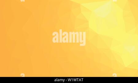 Hellgelb Vektor abstrakte Mosaik Abbildung. Geometrische Hintergrund in Origami Stil mit Farbverlauf. Strukturmuster für Ihre Website. Stock Vektor