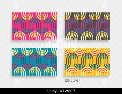 Einfache geometrische Design. Zusammenfassung Hintergrund für die Textil-, Wrapper und Tapeten. Stock Vektor