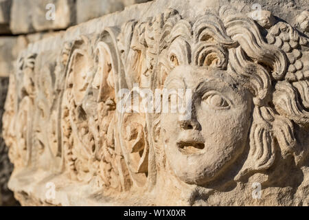 Ruinen der alten Stadt von Myra Stockfoto