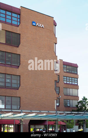 Hauptsitz der AXA Versicherung in Zürich-Oerlikon Stockfoto