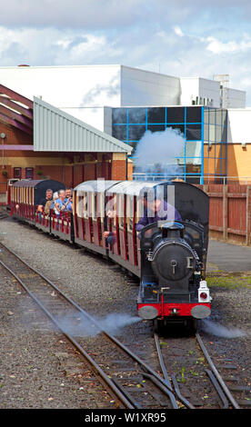 Cleethorpes Licht Coast Railway, North East Lincolnshire, England, Großbritannien Stockfoto