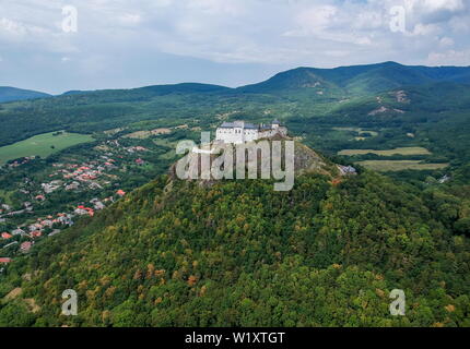 Schloss von Fuzer in Ungarn in Europa Stockfoto