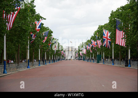 Allgemeine Ansichten rund um London der Staatsbesuch von Donald Trump mit: Atmosphäre, Wo: London, Großbritannien Wann: 03 Jun 2019 Credit: WENN Stockfoto