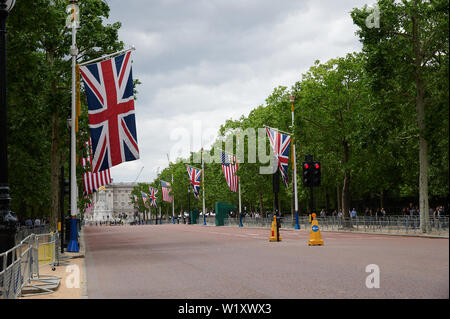 Allgemeine Ansichten rund um London der Staatsbesuch von Donald Trump mit: Atmosphäre, Wo: London, Großbritannien Wann: 03 Jun 2019 Credit: WENN Stockfoto