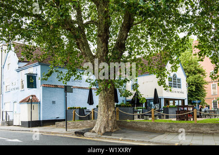 Das Loch in der Wand Public House in der Nähe des Bristol Schwimmenden Hafen und Redcliffe, Bristol, westlich von England Stockfoto