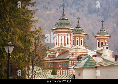 Sinaia orthodoxen Kloster. Sinaia, Prahova, Rumänien. Stockfoto