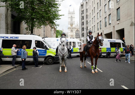 Allgemeine Ansichten rund um London der Staatsbesuch von Donald Trump mit: Atmosphäre, Wo: London, Großbritannien Wann: 03 Jun 2019 Credit: WENN Stockfoto