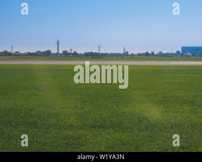 CASELLE, ITALIEN - ca. Juni 2019: Sandro Pertini Flughafen Turin Stockfoto