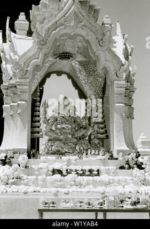 Ganesha Schrein in Bangkok, Thailand in Südostasien im Fernen Osten. Stockfoto