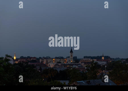 Serbien - Zemun, eine historische Stadt am Ufer der Donau in der Stadt Belgrad Stockfoto